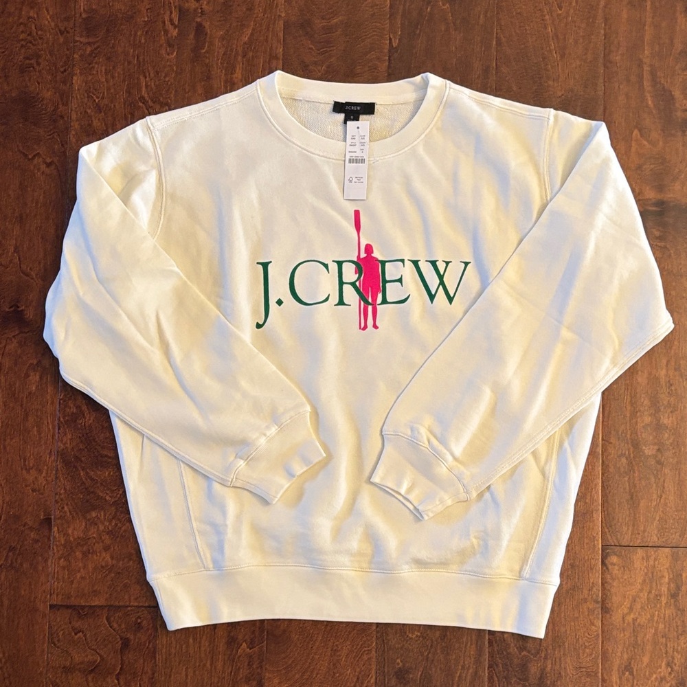 New J.Crew Logo Sweatshirt